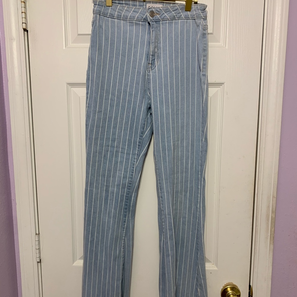 Pin Stripe Cello Jeans